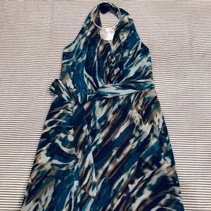 EUC Ann Taylor Silk Halter Dress 👗